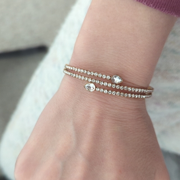 Swarovski rose gold bracelet - Picture 1 of 7